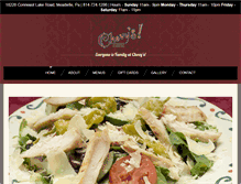 Tablet Screenshot of chovysitaliancasual.com